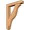 Ekena Millwork Funston Craftsman Smooth Bracket w/ Offset Brace, Western Red Cedar, 5 1/2"W x 28"D x 36"H BKT0604X28X36FST04SWR - alternate 1